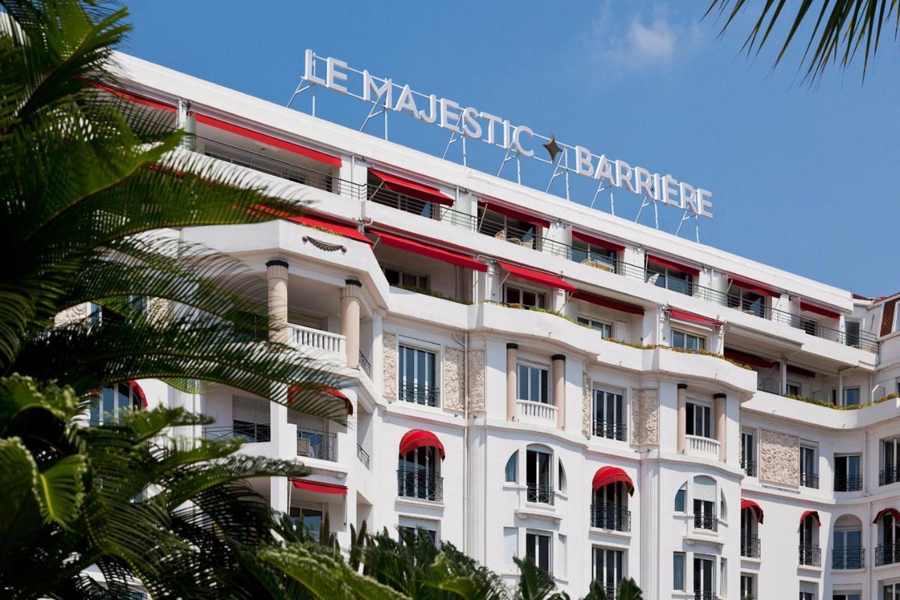 Hôtel Barrière Le Majestic Cannes Exterior foto